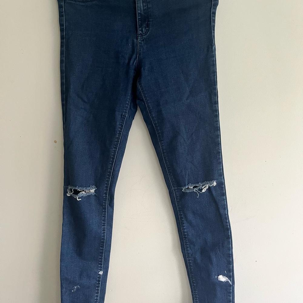 ZARA Trafaluc Denim Makers Distressed Skinny Jeans – Size 38 (US 6)